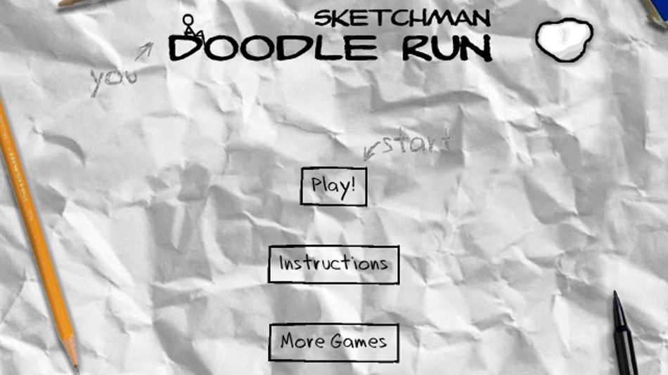 Sketchman Doodle Run - 1.0.3 - (iOS)
