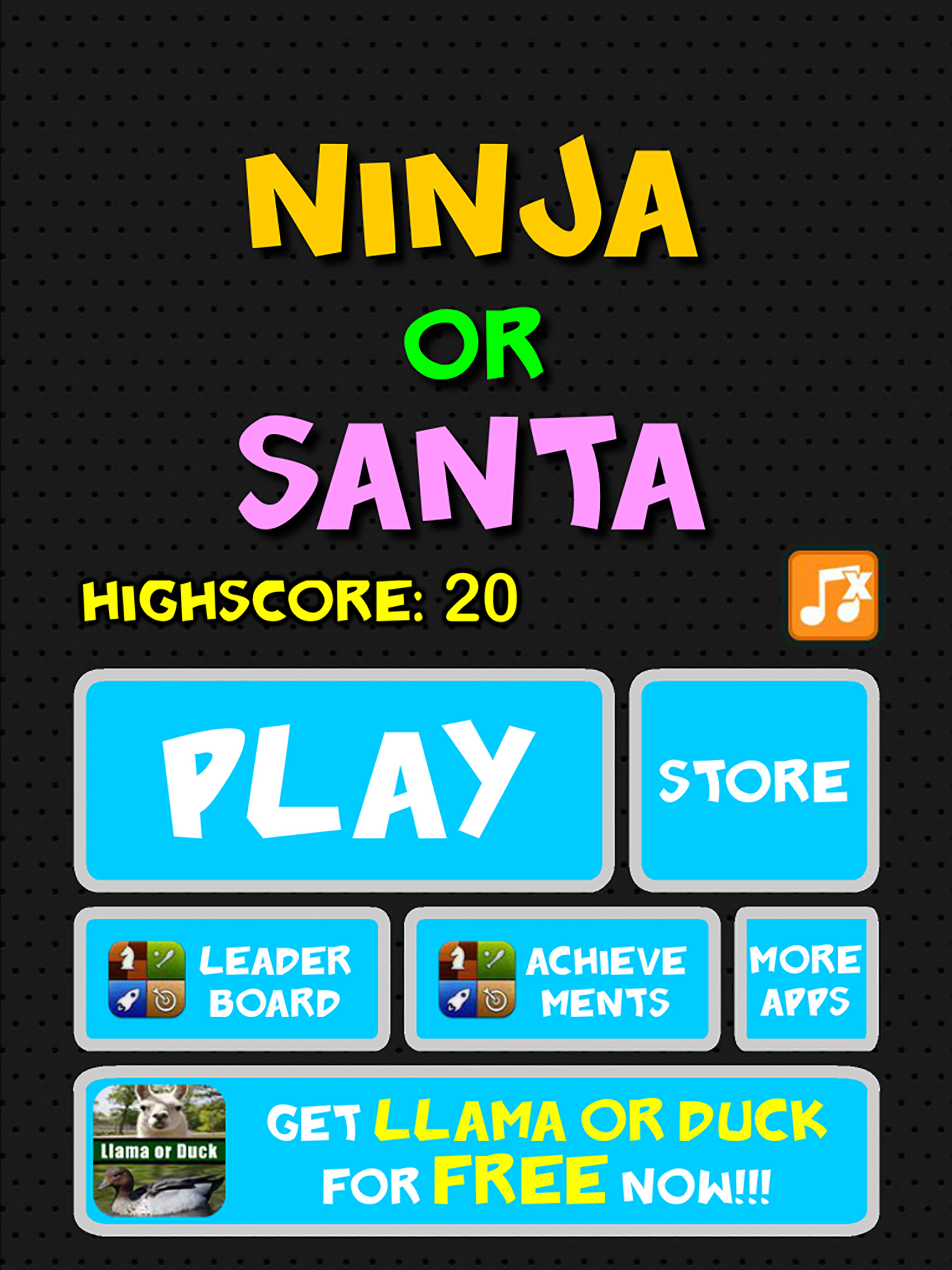 Ninja or Santa - Christmas Fun