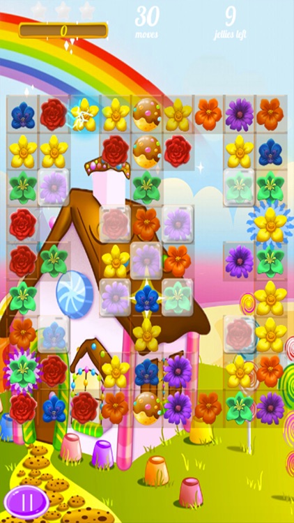 Extreme Match - 3 flowers game