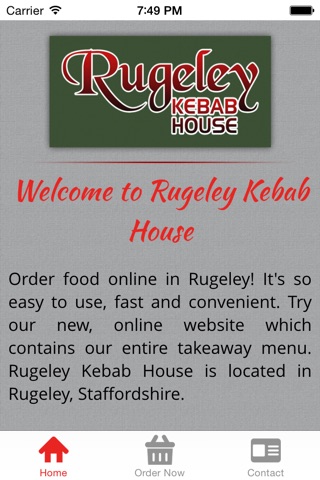 Rugeley Kebab House screenshot 2