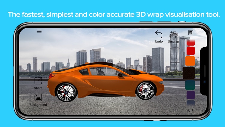 Car Wrapper 3D: cars and films