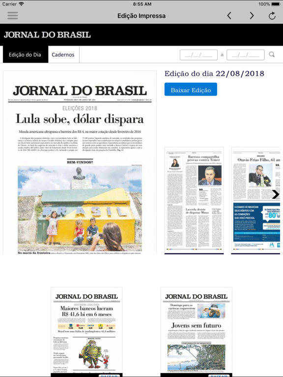 Screenshot #4 pour Jornal do Brasil