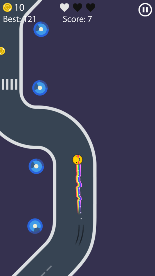 #3. Circle Drift (iOS) Podle: vmoga