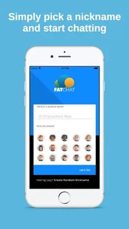 Game screenshot FATChat - Fun, Anonymous Chat mod apk