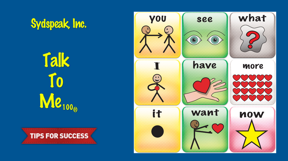 #1. Talk To Me 100 Lite (iOS) 由: Sydspeak, Inc.