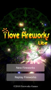 iLoveFireworks Lite screenshot #2 for iPhone