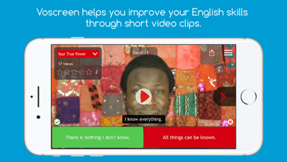 Voscreen - Learn English Screenshot