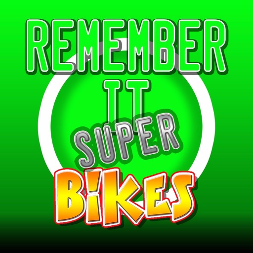 Remember It Super Bikes Match Icon