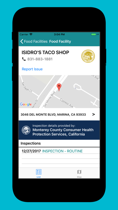 How to cancel & delete Food Inspection Findings from iphone & ipad 3