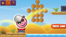 Game screenshot Pink Adventure Ball Jump apk