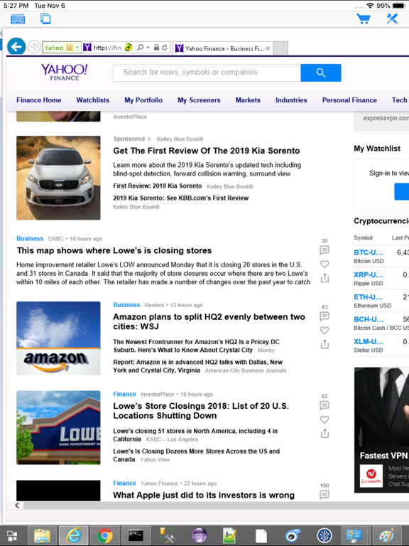 iRemoteDesktop Lite iPad screenshot