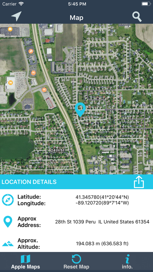 #9. Find My Location details (iOS) Podle: p swagath