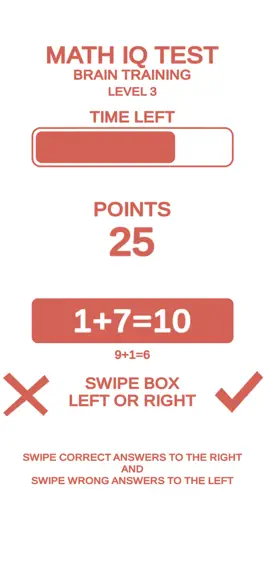 Game screenshot Math IQ Test + Brain Training apk