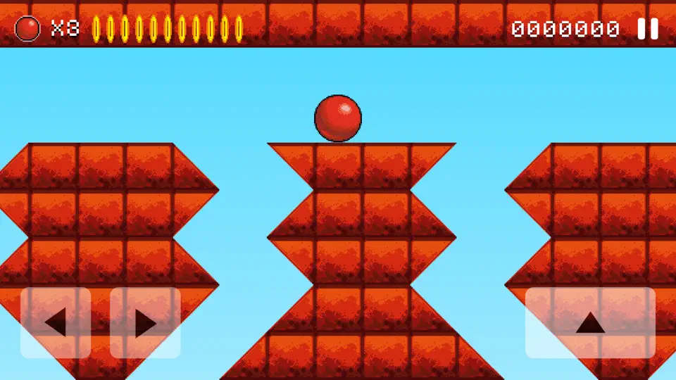 Скриншот Bounce Original на iPhone 4