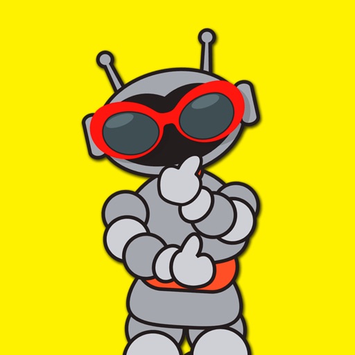 Smart Robot Animated Sticker