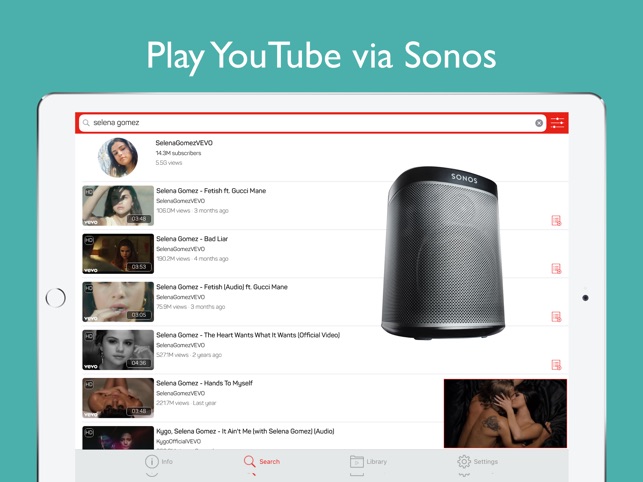 Sonostube For Sonos Youtube On The App Store Sonostube For Sonos Youtube On The App Store