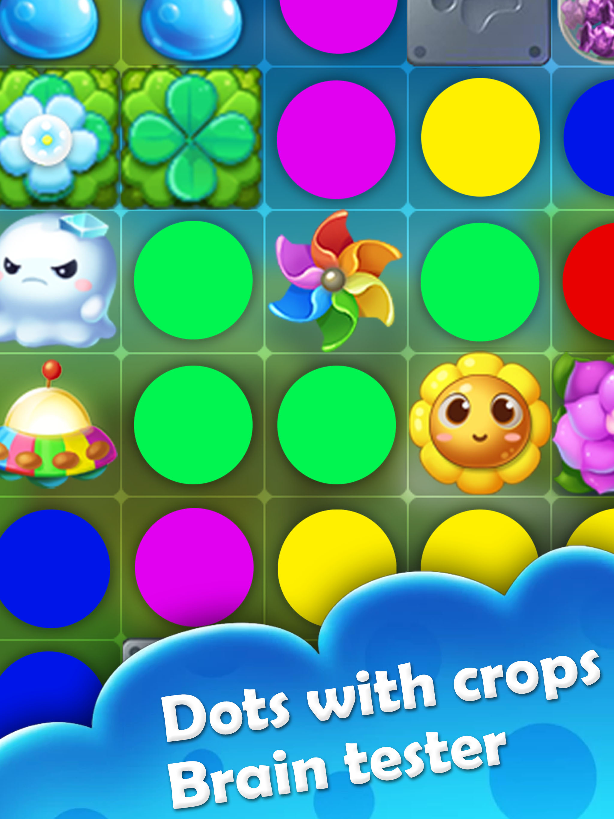 Dots Connect Two Block Puzzle
