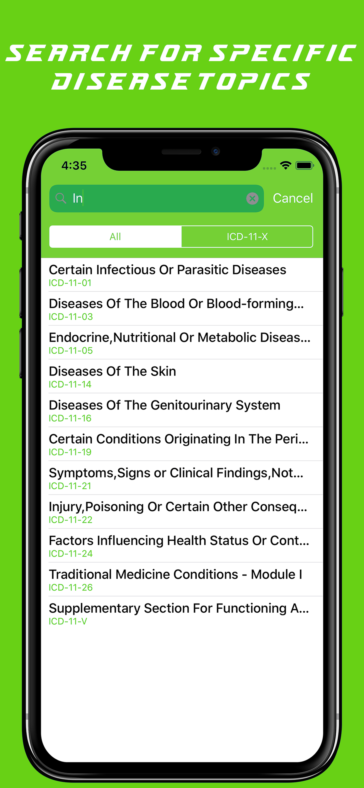 ICD 11 Coding Tool for Doctors