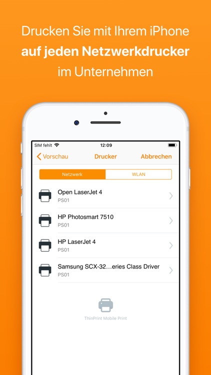 ThinPrint Mobile Print