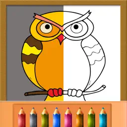 Fun Doodle Coloring Book app icon
