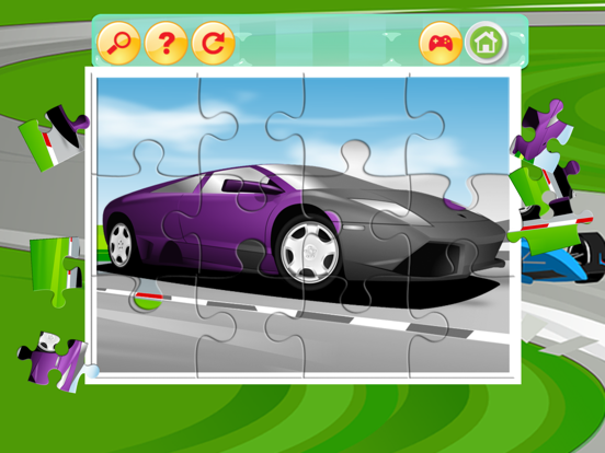 Screenshot #6 pour Voitures Jigsaw Puzzle Jeux