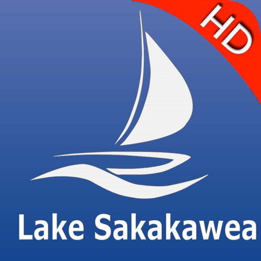 Sakakawea lake GPS Charts Pro icon