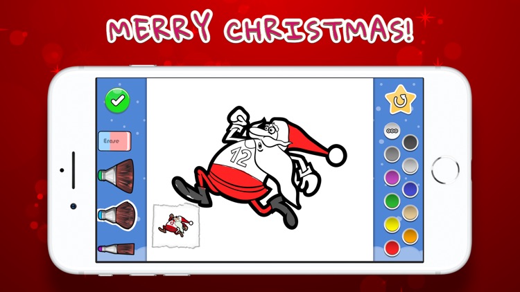 Coloring Your Santa