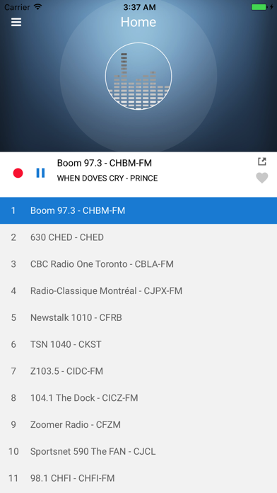 Screenshot #2 pour Canada Radio Station FM