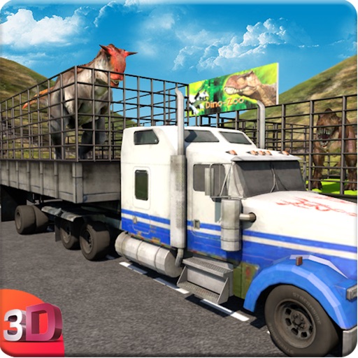 Dino Monster Transport Truck Driver