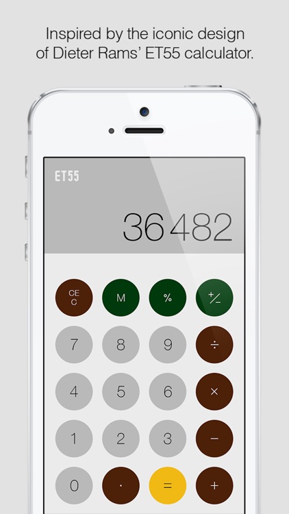 ET55: A Minimalist Calculator