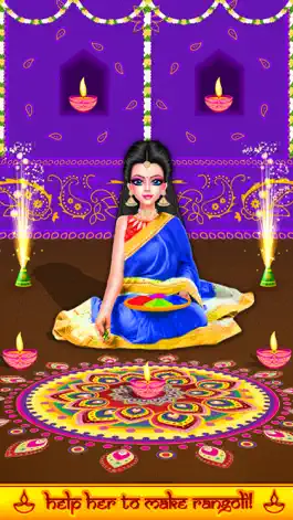 Game screenshot Indian Doll Diwali Celebration mod apk