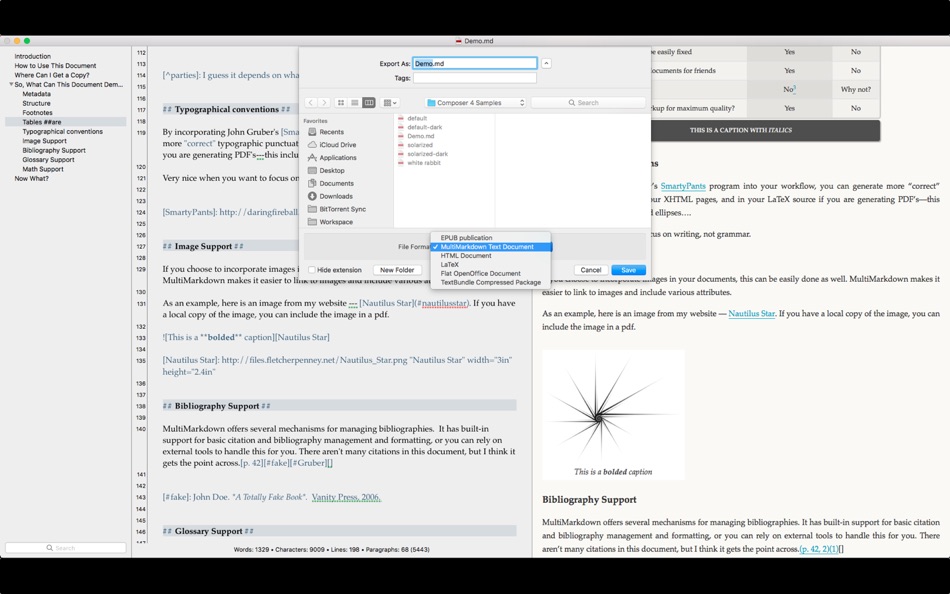 #4. MultiMarkdown Composer 4 (macOS) 게시자: MultiMarkdown Software, LLC