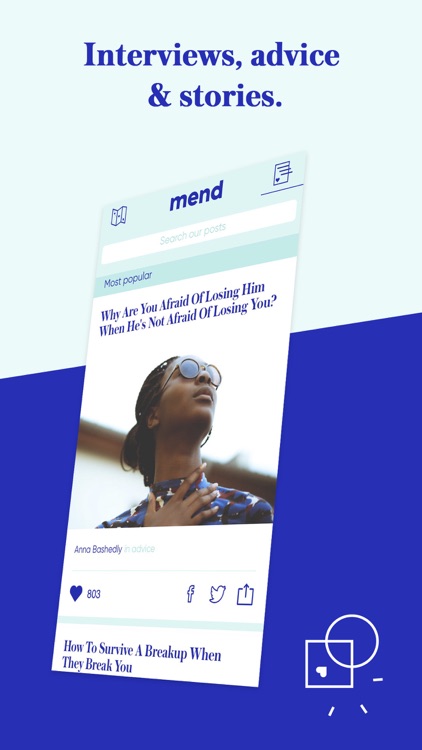 Mend - Breakup Self Care screenshot-4