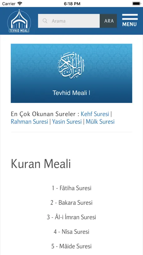 Tevhid Meali