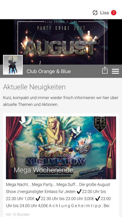 Club Orange & Blue