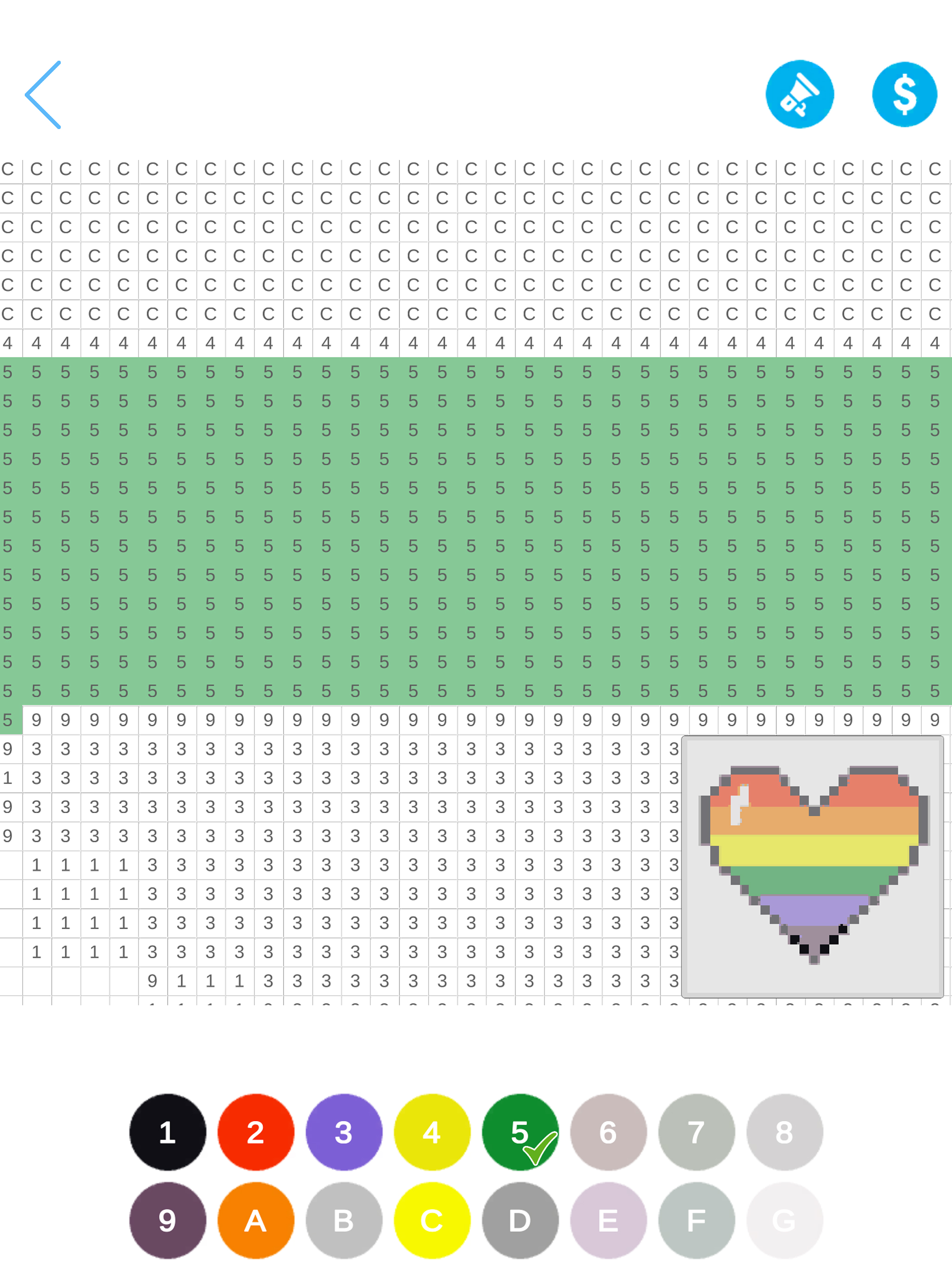 Pixel Age: Color by number screenshot 8