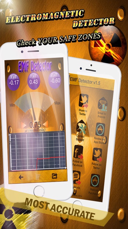 Electromagnetic Radiation Detector PRO - EMF Tesla