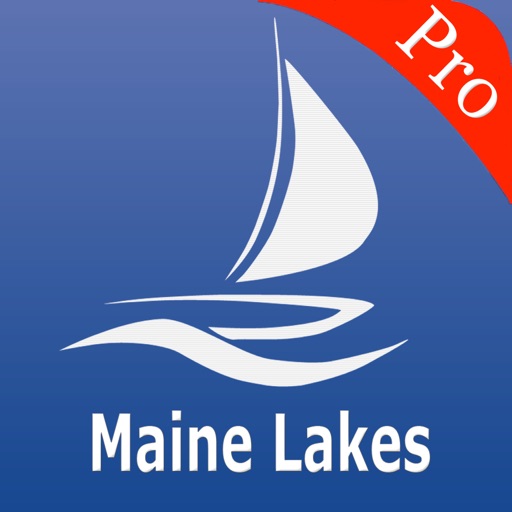 Maine Lakes GPS Charts Pro icon