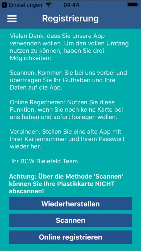 BESTcard Bielefeld