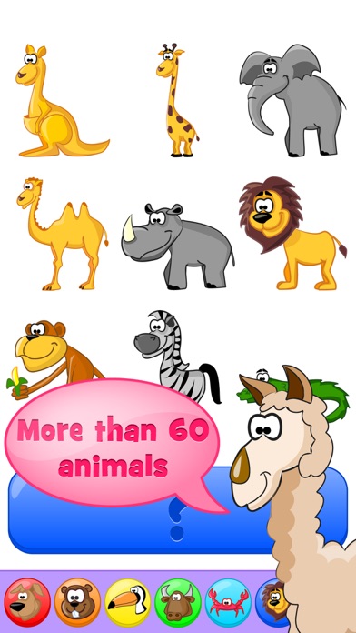 動物の音：子供と幼児のための教育ゲームのおすすめ画像2