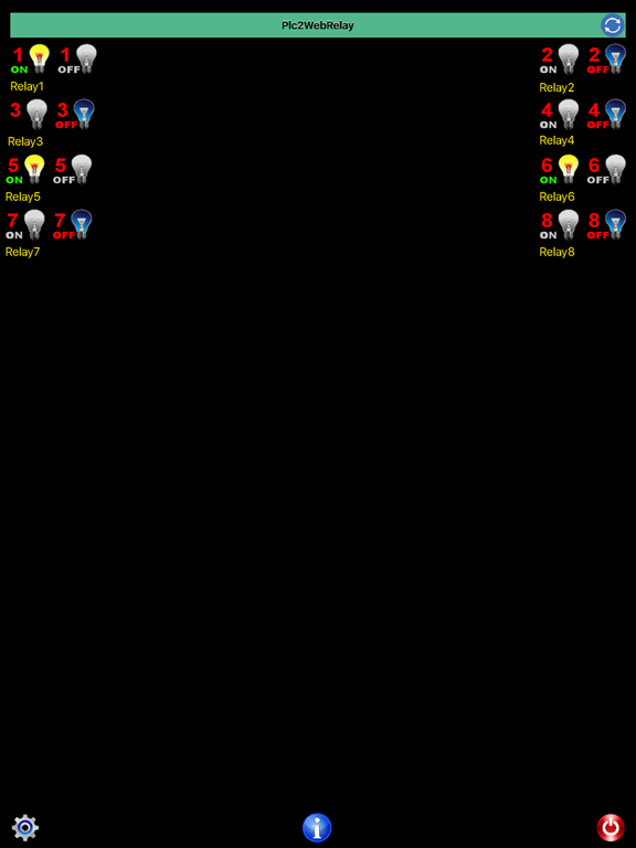 Screenshot #5 pour Plc 8 Relay On Off