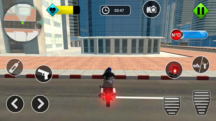 Us Police Bike Gangster Chase screenshot-8