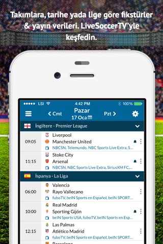 Live Soccer TV: Scores & Stats screenshot 4