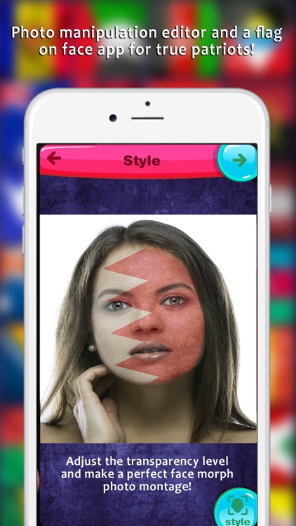 Flag on Face Photo Editor screenshot-3