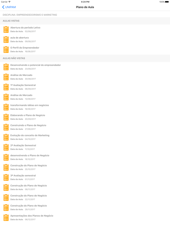 Screenshot #6 pour Portal do Aluno - UNIPAM