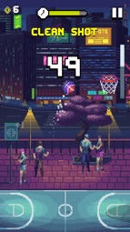 Bouncy Hoops Captura de tela 4