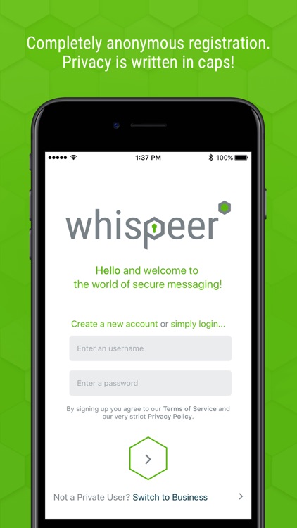 whispeer Messenger