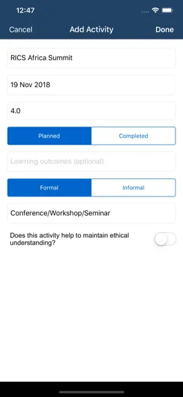 Game screenshot RICS CPD hack