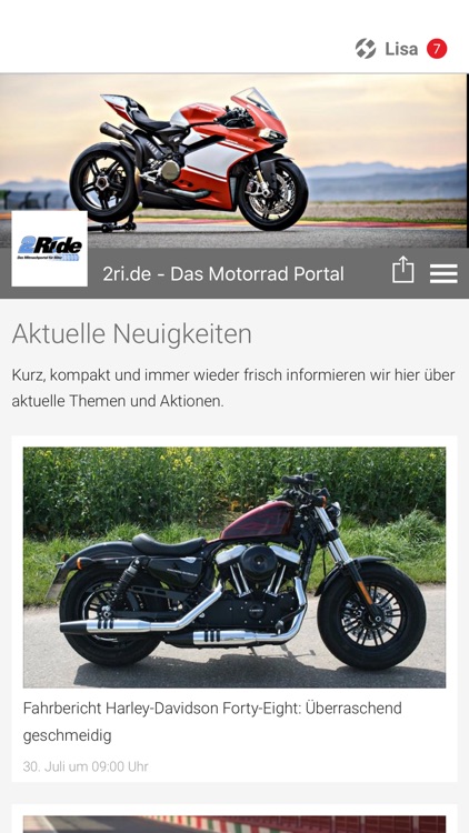 2ri.de - Das Motorrad Portal