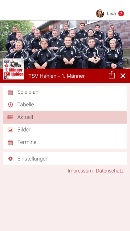 TSV Hahlen - 1. Männer